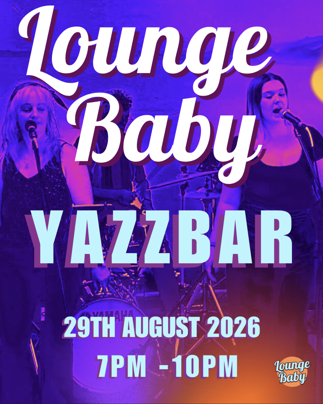 Lounge Baby gig poster